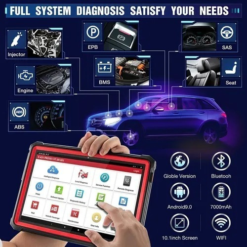 Scanner Launch X431 Hd Iii Camiones & Autos, 12 Y 24 Volt
