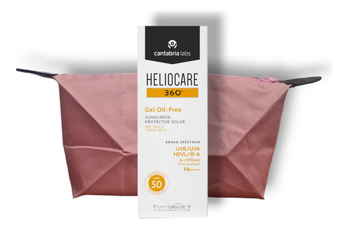 Heliocare 360 Gel Oil-free Spf 50+ Alta Protección 50ml