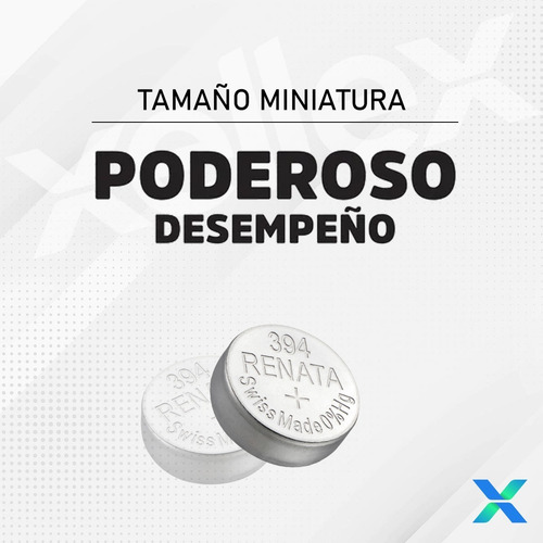 Imagen 5 de 8 de 5 X Pilas Renata 394 Sr936sw Original Suiza Blister Cerrad