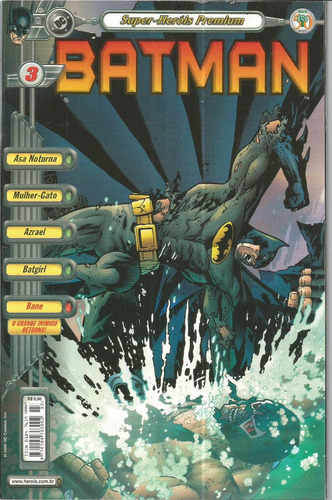 Batman Premium 03 - 6ª Serie - Abril 3 - Bonellihq Cx376 C22