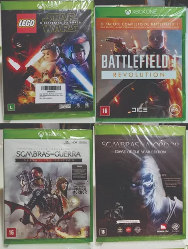 Lote 10 jogos Xbox 360 Mídia Física Originais