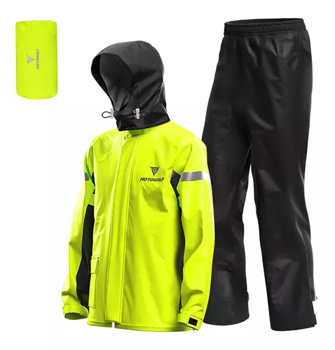 Chubasquero impermeable para motocicleta, ropa de ciclismo para