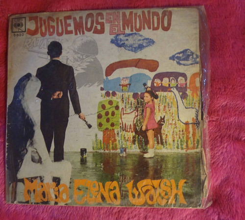 María Elena Walsh - Juguemos En El Mundo - Lp Vinilo