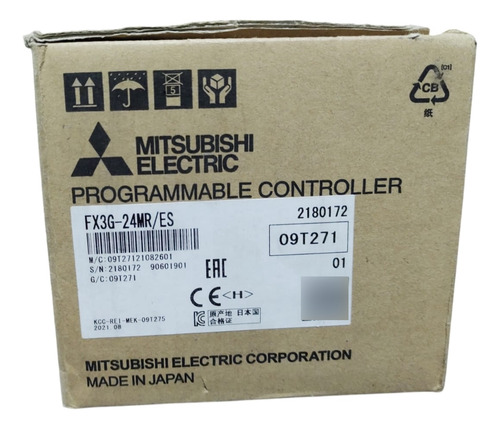 Mitsubishi Fx3g-24mr/es Modulo Programable Plc