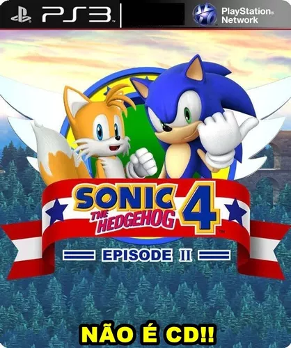 Sonic The Hedgehog™ 4 Episode I I Ps3 Psn Mídia Digital