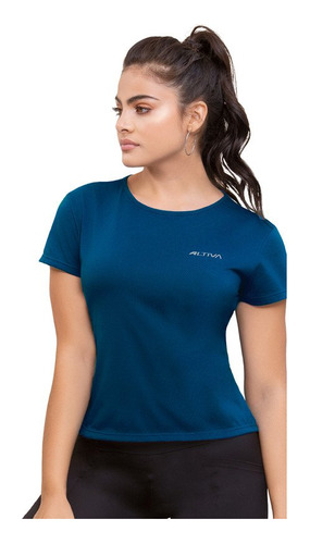 Camiseta Azul Petroleo Mp 72664