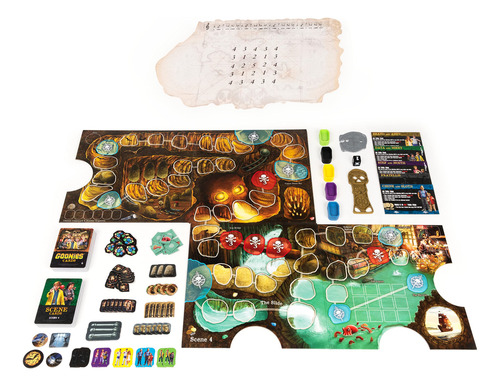 Juego De Mesa Spin Master Games The Goonies Game Retro 80's