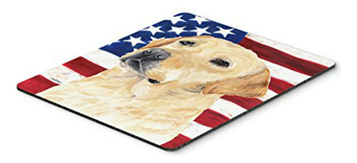 Caroline's Treasures Sc9018mp Usa Bandera Americana Con Alfo