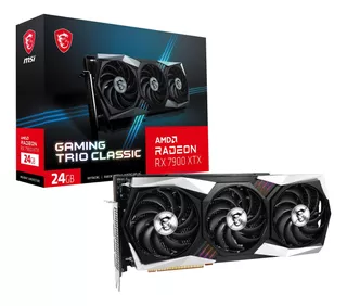 Msi Gaming Radeon Rx 7900 Xtx Gaming Trio Classic 24g