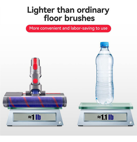 2 Cabezales De Cepillo Cilíndricos Blandos Para Dyson V7, V8
