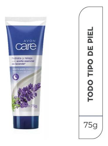 Avon Care Crema Para Manos 75g Lavanda Todo Tipo De Piel 