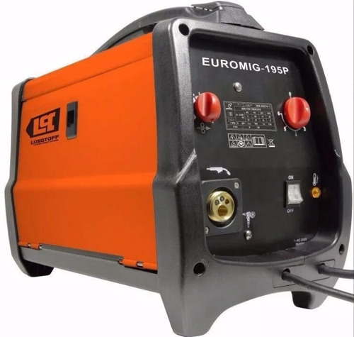 Soldadora Lusqtoff Euromig-195p Mig Mag 180amp Acople Euro