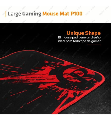 Imagen 3 de 10 de Mouse Pad Gaming Xl Antideslizante Meetion Mt-p100 Premium