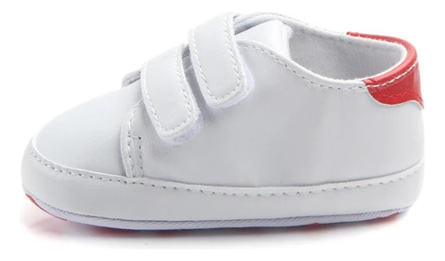 Tenis De Bebé Blanco 6-18 Meses 11/12/13 Cm Zapatito P Pasos