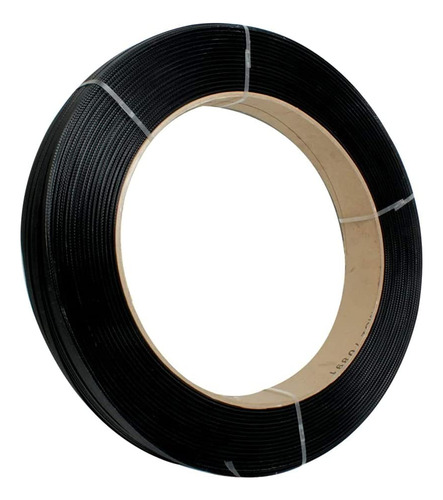 Fleje Manual 1/2 Flecipol - 12.7 Mm Para Embalaje 5 Rollos Negro