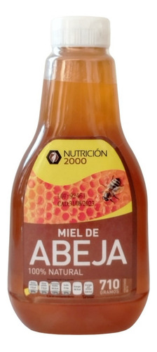 Miel De Abeja Pura 100% Natural 710g Nutricion 2000