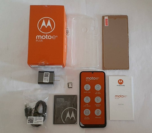 Motorola E6 Plus 64gb/4gb, Dual Sim, Lector De Huellas