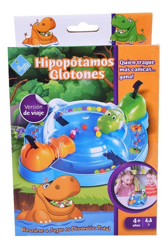 Juego De Mesa Hipopótamos Glotones El Duende Azul 7466 18cm