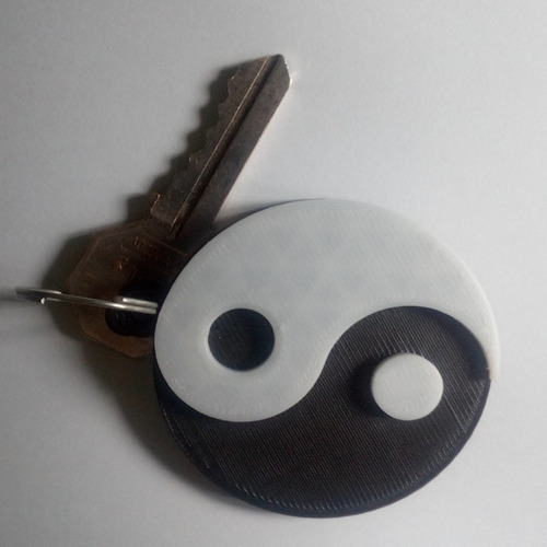 Llavero Yin - Yang