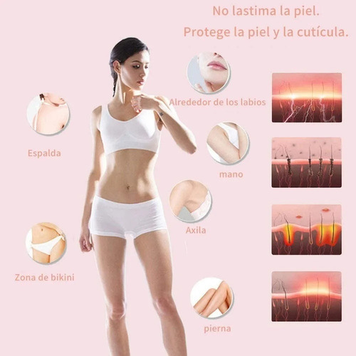 Imagen 8 de 10 de Removedor Rasurador Depiladora Perfecto Para El Vello Facial