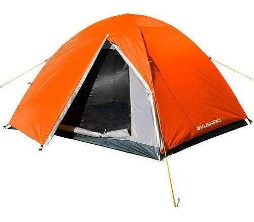 Carpa 4 Personas Tronador Kushiro 2000 Mm Impermeabilidad D