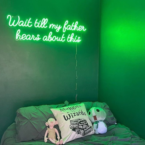 Letrero Neon Led Personalizado - 140x40cm - Cotiza Tu Frase