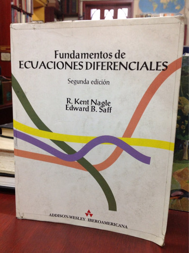 Fundamentos De Ecuaciones Diferenciales Por Nagle & Saff