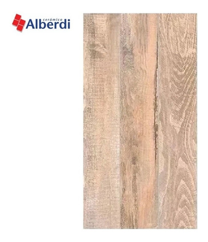 Imagen 1 de 10 de Ceramica Alberdi Antique Wood Satinado Simil Madera Rustica
