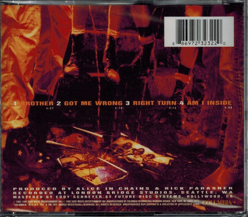 Alice In Chains Sap Cd