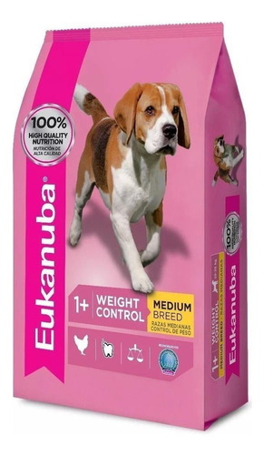 Eukanuba Control De Peso Razas Medianas 3kg