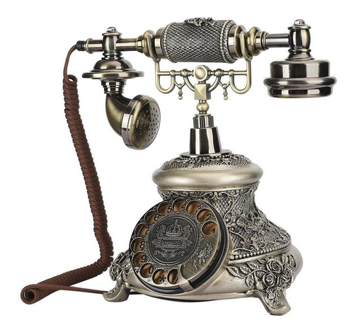 Ms-5700d Vintagetelphone, Dial Giratorio Antiguo Rotación
