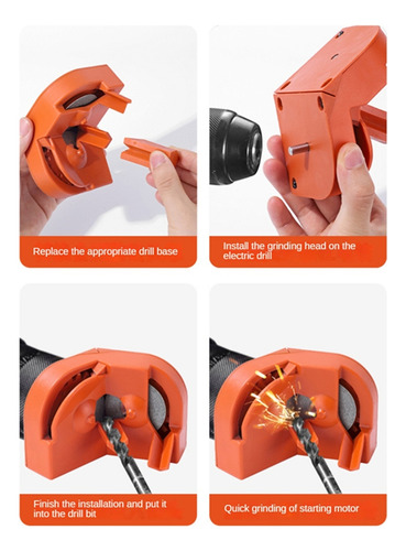 Afilador De Brocas Multiusos, Rectificado, Impacto Eléctrico