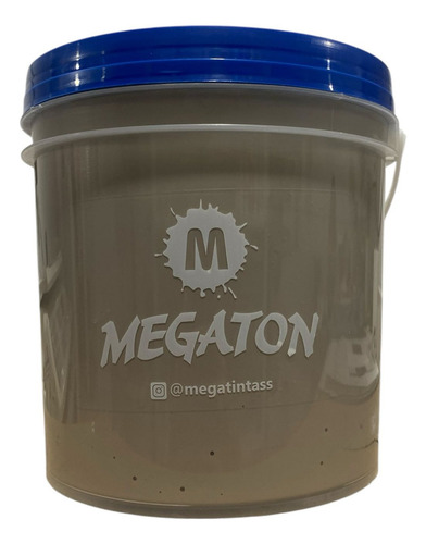 Balde Cimento Queimado Fosco Megaton 5kg Rende 14m² Cor Madagascar