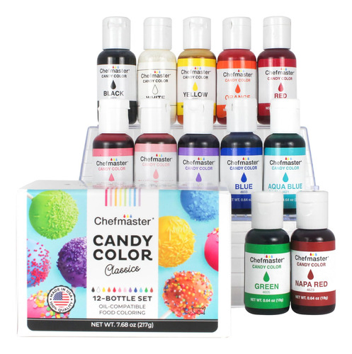 Kit De Color Caramelo Colorante Líquido Dispersable Para A