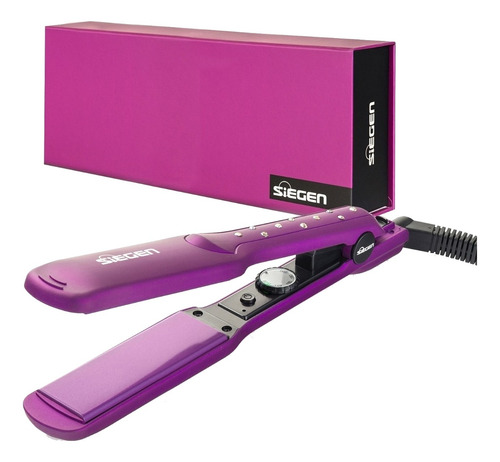 Imagen 6 de 10 de Plancha de cabello Siegen SG-3540 púrpura 220V - 240V
