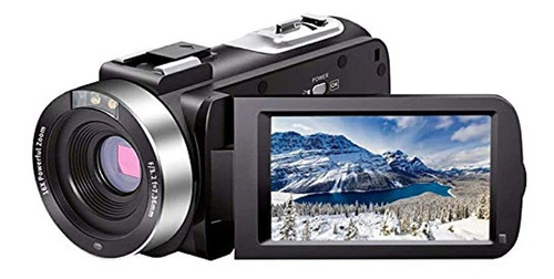 Camara De Video Videocamara Full Hd 1080p 30fps 24.0 Mp Ir Color Black