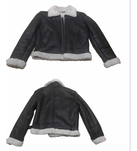 Chaqueta De Cuero Zara