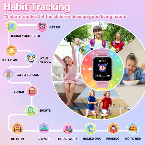 Reloj Inteligente Para Ninas: Diversion Y Aprendizaje