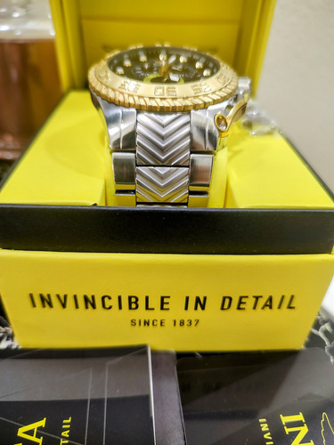 Relógio Invicta Pro Dive 100% Original. Prateada Dourado-escuro Preto (Usado)