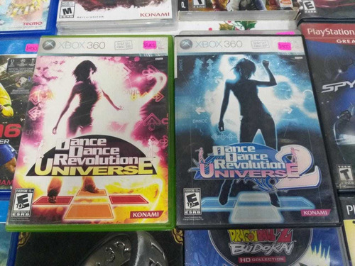 Tapete Xbox 360 Con 1 Juego A Escoger Dance Dance Revolution (Usado)