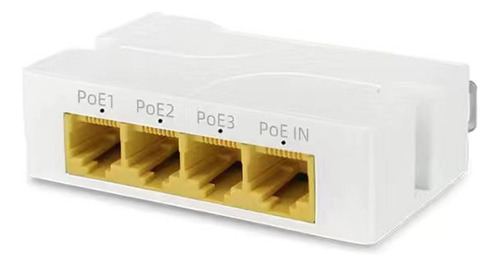 Extensor Poe Gigabit De 4 Puertos, 1000 M, 1 A 3, Repetido