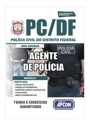 Apostila Pc-df Agente De Polícia - 2019