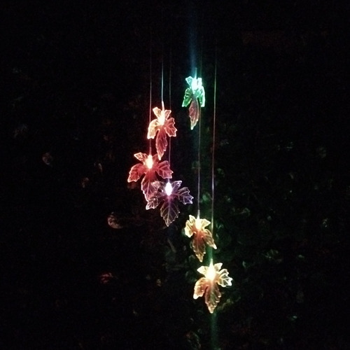 Regalo Navidad - Decoración Hogar - Colgante Hoja Solar X2 U
