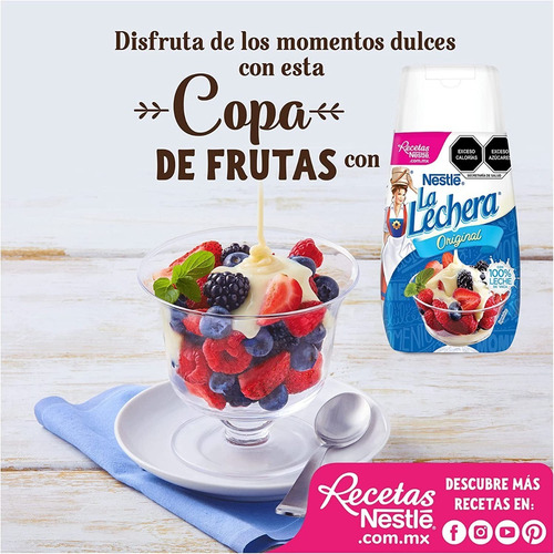 La Lechera Leche Condensada Sirve Fácil, Sabor Original, 335