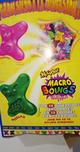 Macro Boings Kelloggs Semi Colección No Hielocos (Usado)