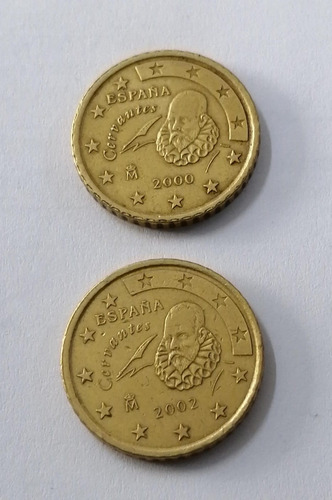 50 Céntimos Euro 2000, España (Usado)