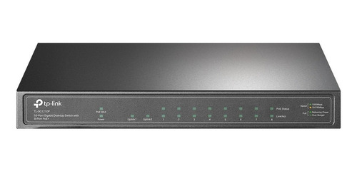 Imagen 3 de 5 de Switch Tp Link Tl Sg1210p 10 Puertos Gigabit 8 Poe+ 1 Sfp