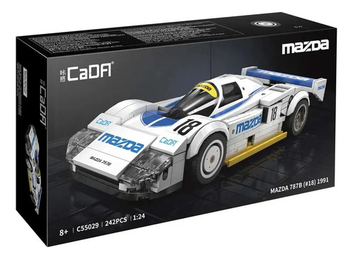 Auto A Escala 1:24 Para Armar Mazda Cadfi