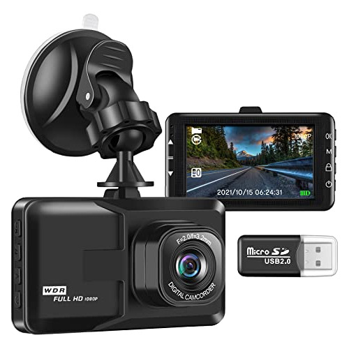 Dash Cam, Cámara De Tablero Automóviles Pantalla Lcd ...