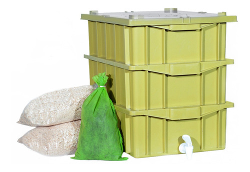 Composteira Doméstica / Minhocário 15l Promoção